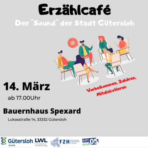 Erzählcafé - Der "Sound" der Stadt Gütersloh