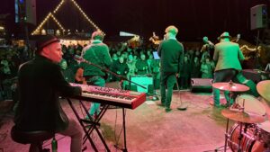The Dizzy Dudes beim Spexarder Weihnachtsmarkt 2024