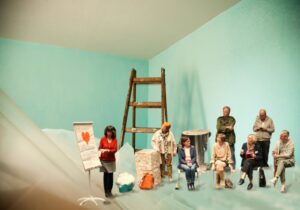 Das Ensemble der Bürgerbühne Gütersloh mit "Blütenträume"