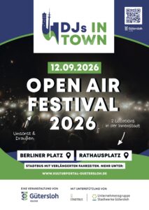 Plakat DJs in Town 2026