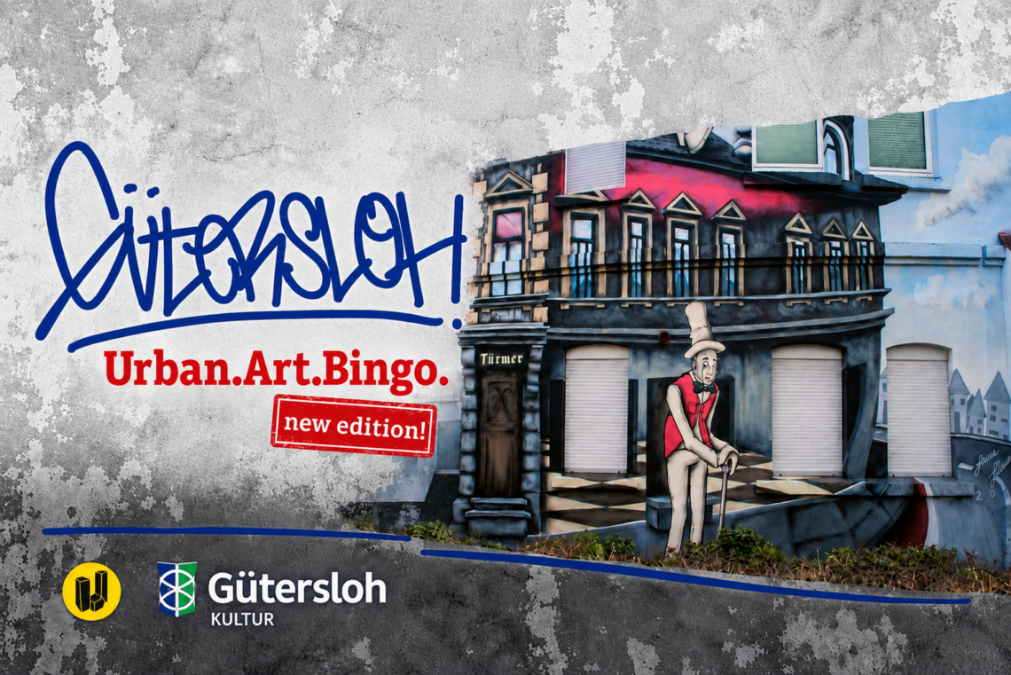 Urban Art Bingo Gütersloh Banner