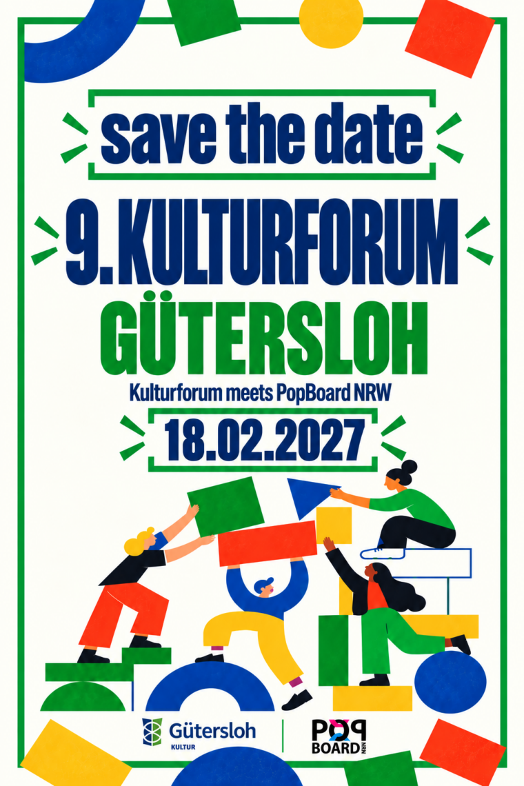 9. Kulturforum Gütersloh – Save the Date