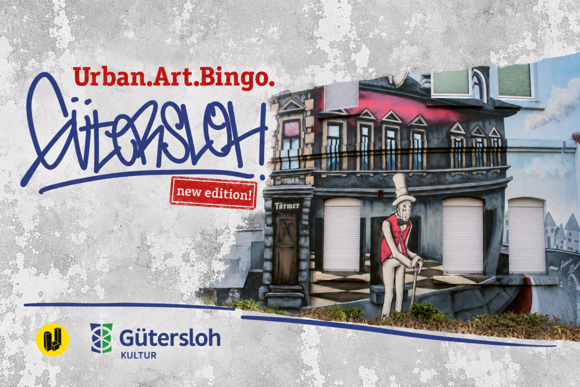 Urban Art Bingo Gütersloh Banner